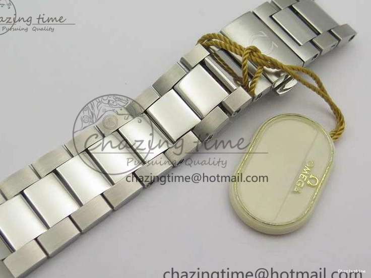 0210 Speedmaster ’57 Co-Axial OMF 1:1 Best Edition Blue Dial White Markers On SS Bracelet A Sustainable 8145